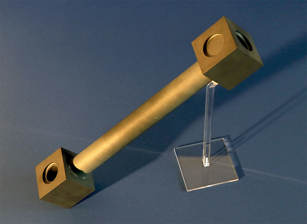 Projekt EnerTHERM - Segment eines modular aufgebauten Wärmetauschers aus SiSiC Segment eines modular aufgebauten Wärmetauschers, hergestellt aus SiSiC