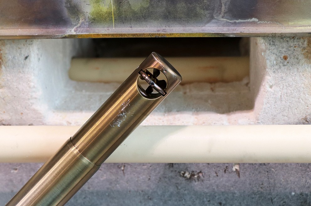 Projekt EnerTHERM -Flügelradanemometer zur Messung von Strömungsgeschwindigkeiten in industriellen Trocknungsaggregaten Flügelradanemometer zur Messung von Strömungsgeschwindigkeiten in industriellen Trocknungsaggregaten