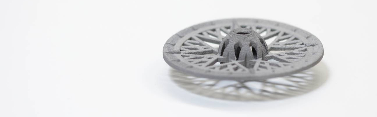 3D printed metal-ceramic composite