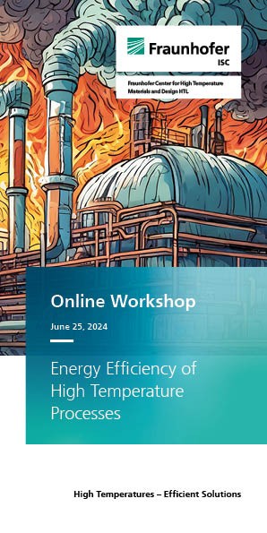 first page of the workshop flyer: a drawn power plant with a text field with the workshop title superimposed on it