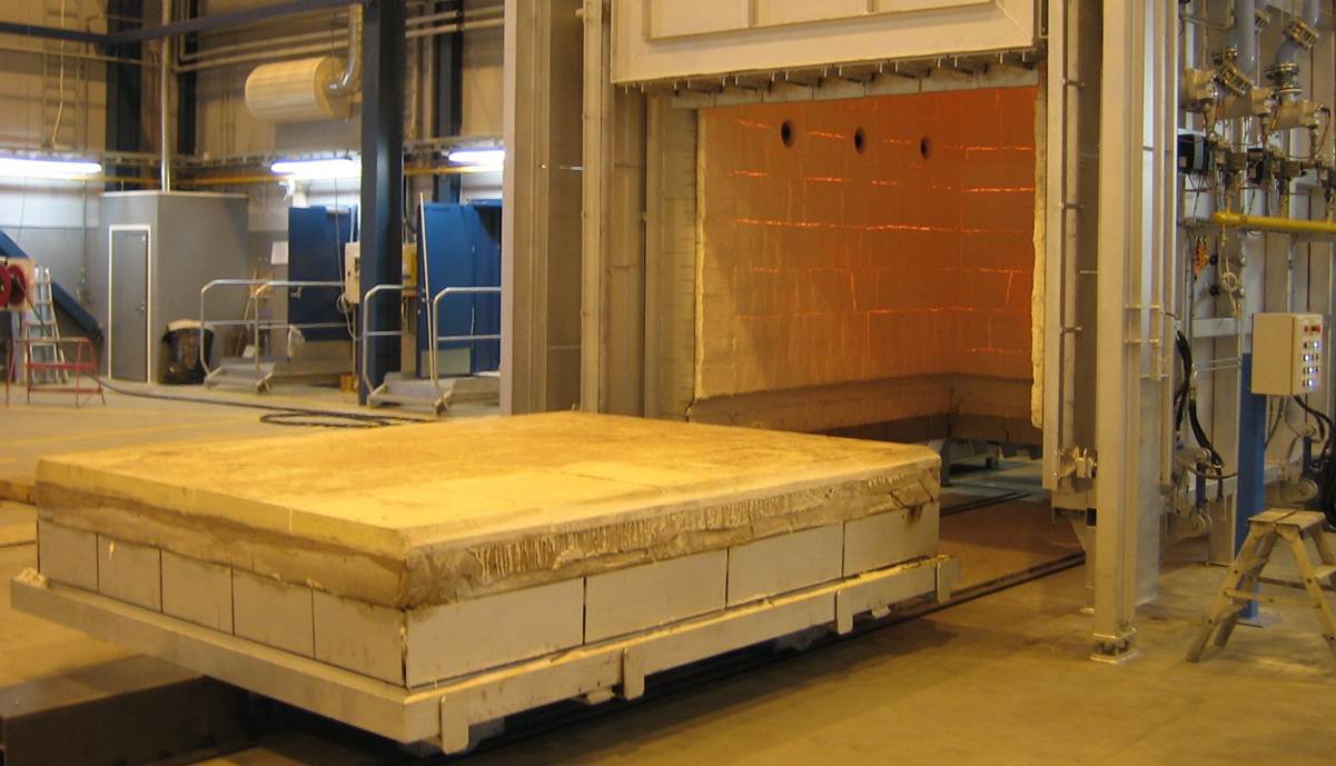 EnerTherm sub-project 2: Outer shell of industrial thermoprocessing plants