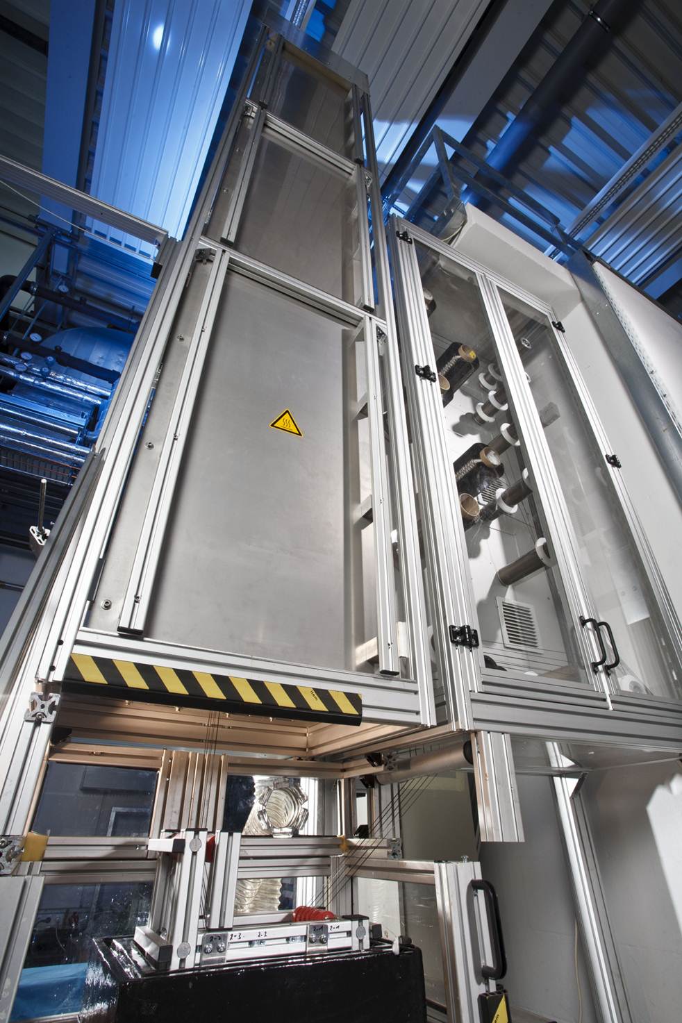 EnerTherm subproject A: ThermoOptic Measuring System TOM_AC used for in-situ measurement 