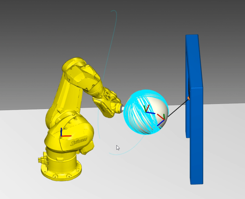 Production of the isotenoid tank structure with robot system