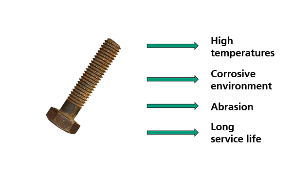 Steel screw